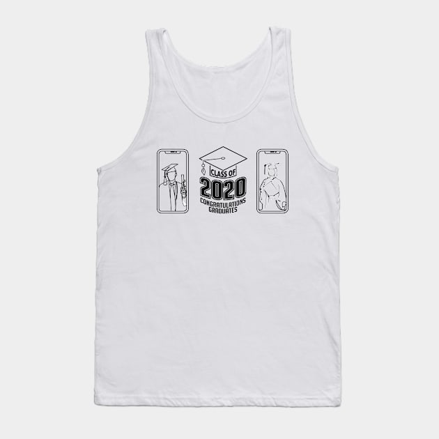 Online Class of 2020 Tank Top by Dorothy Designs